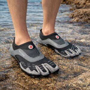 Body Glove 3T Barefoot Water Shoes Men’s 13 Black Gray Toe Cinch Slip On